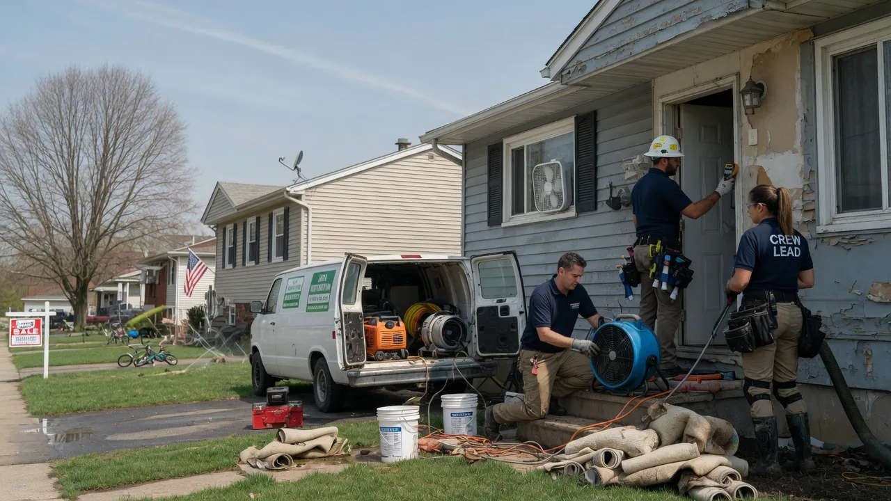 Flood Cleanup in Rhodesdale, MD near me