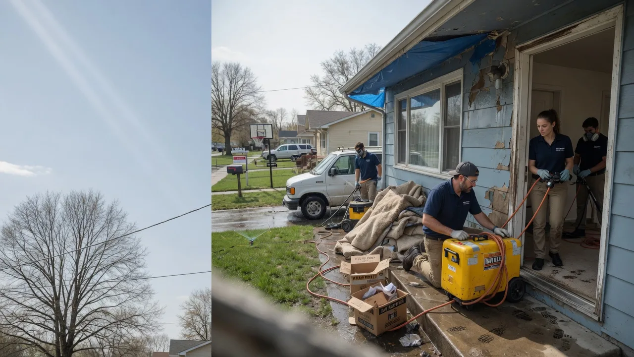 Basement Flood Cleanup in Rhodesdale, MD near me